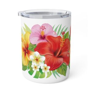 Nature-Inspired Insulated Coffee Mug - 10oz Travel Cup for Eco Lovers