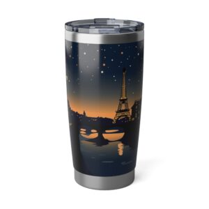 Parisian Nights 20oz Tumbler - Travel, Adventure, Dream