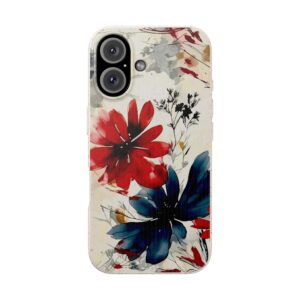 Floral Biodegradable Phone Case - Eco-Friendly Gift for Nature Lovers